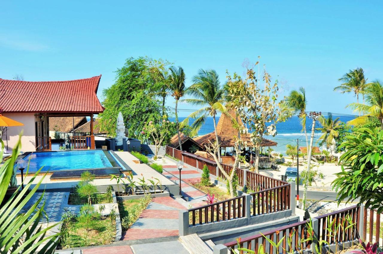 Surya Chandra Beach Bungalow Batununggul Eksteriør bilde