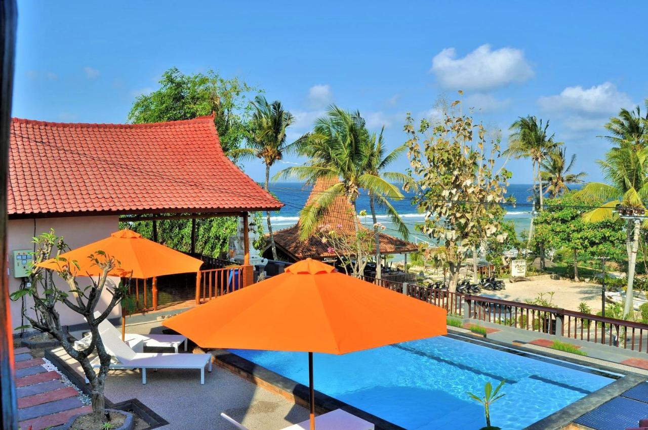 Surya Chandra Beach Bungalow Batununggul Eksteriør bilde