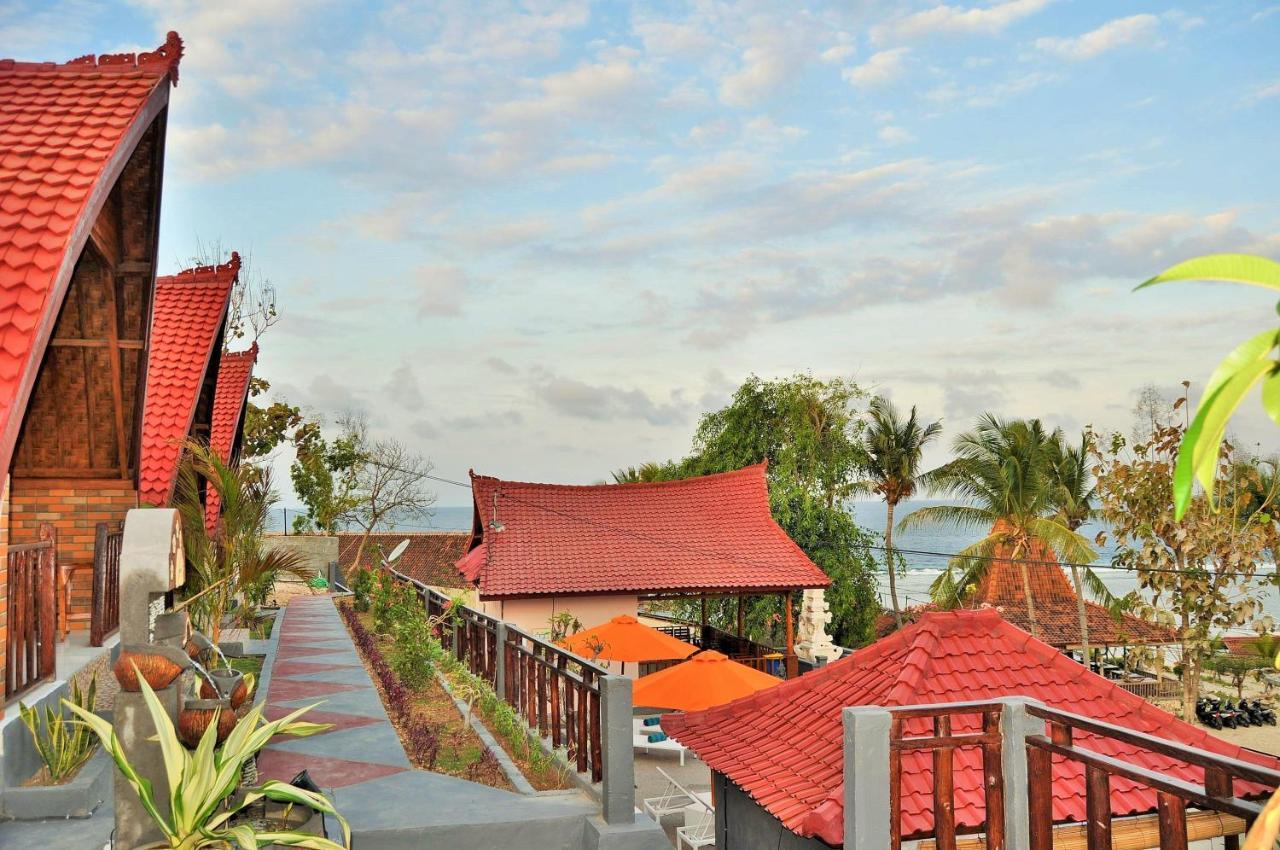 Surya Chandra Beach Bungalow Batununggul Eksteriør bilde