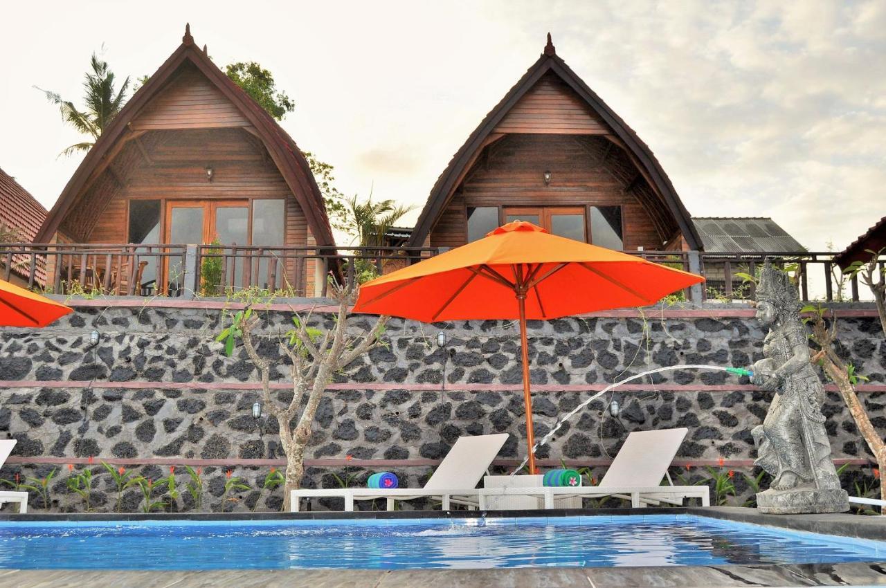 Surya Chandra Beach Bungalow Batununggul Eksteriør bilde