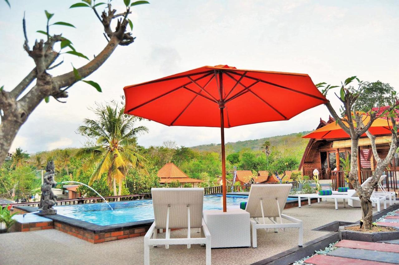 Surya Chandra Beach Bungalow Batununggul Eksteriør bilde