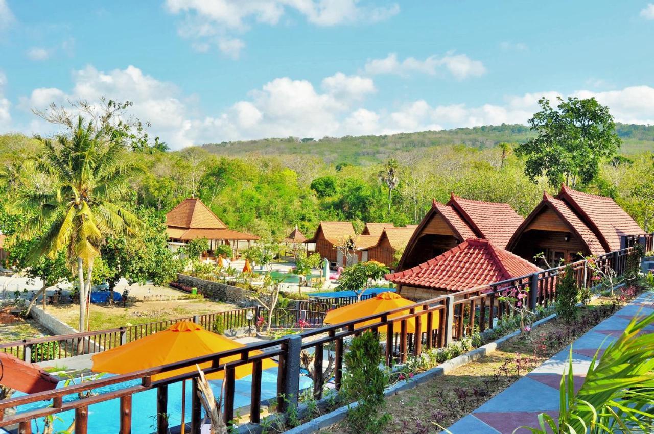 Surya Chandra Beach Bungalow Batununggul Eksteriør bilde