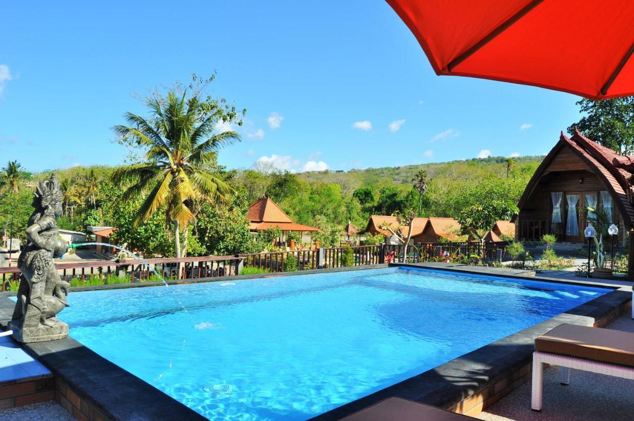 Surya Chandra Beach Bungalow Batununggul Eksteriør bilde